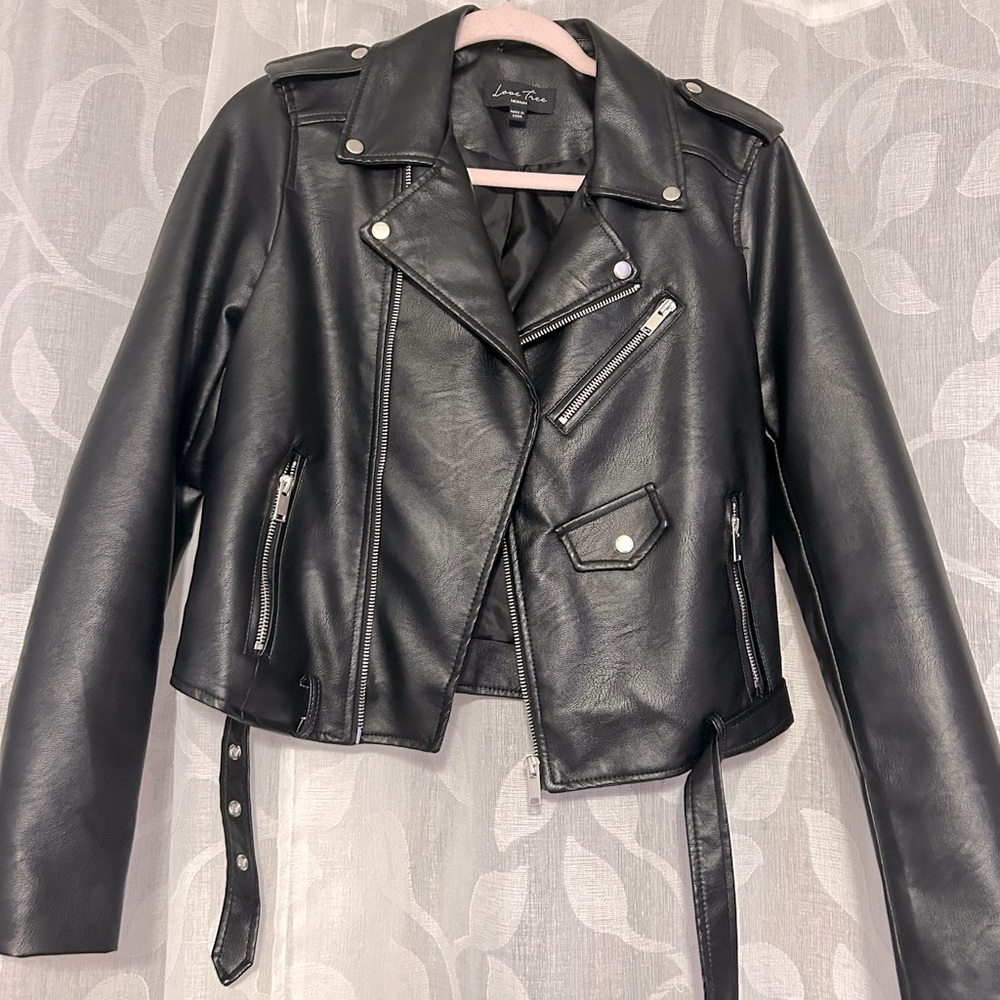 Leather jacket